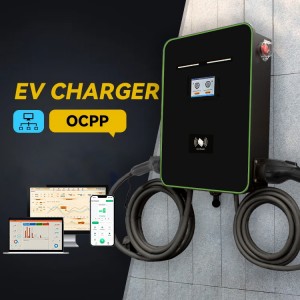 OEM Model 3 Charging Pile Dual Gun Residential Area Commercial New Energy Electric Vehicle General IP55 AC 22KW EV Charger