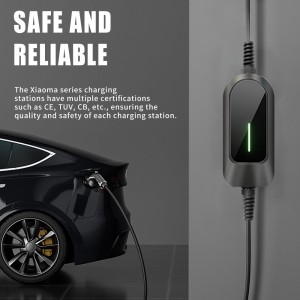 HENGYI EVSE Electric Car Vehicle GB/T Portable EV Charger Charging Box Cable 3.5KW Switchable 16A Schuko Plug with 5M Cable